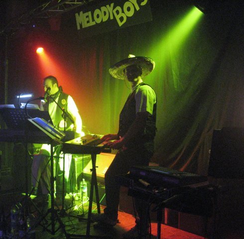 Les Melody Boy's sur scène
